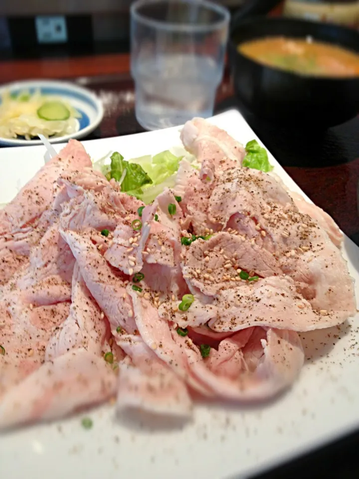 冷しゃぶ定食|ヨーコさん