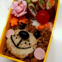 Snapdishの料理写真:くまさん弁当☆|みほさん