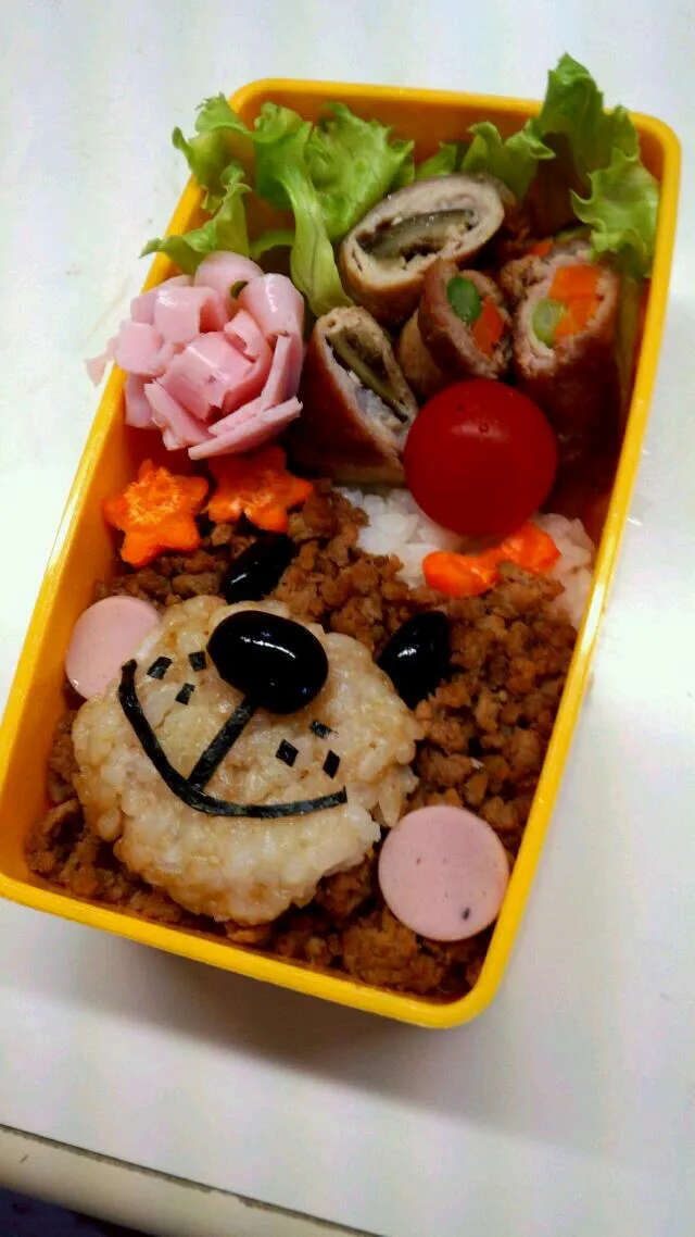 Snapdishの料理写真:くまさん弁当☆|みほさん