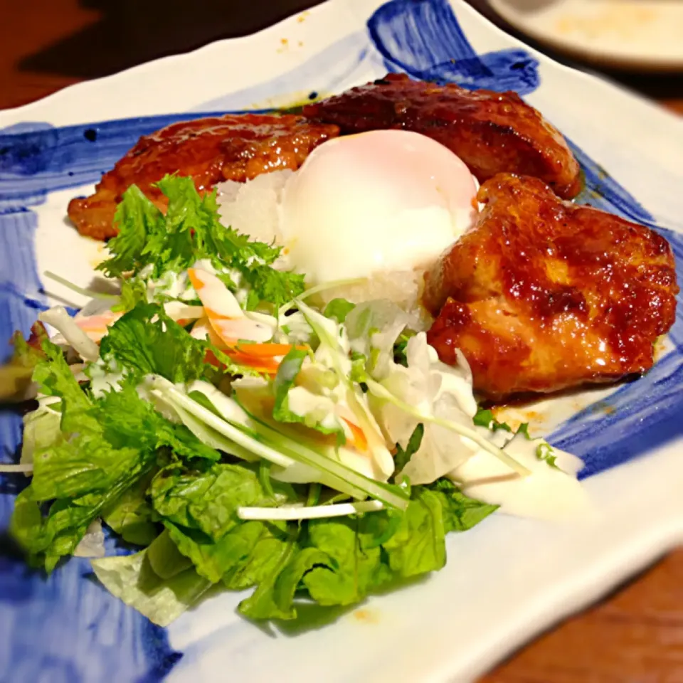 フォアグラの照焼き|おかっぴーさん