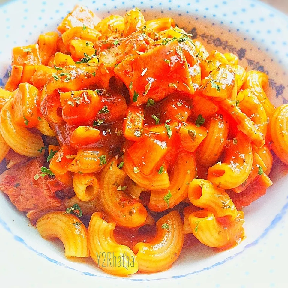 Macaroni w/ham|MoONaaE'さん