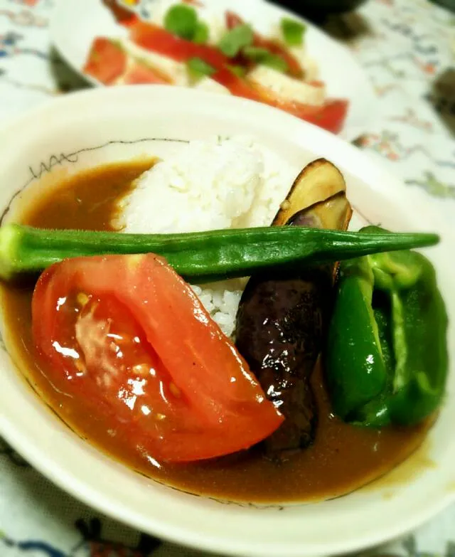 ごく普通の夏野菜カレー|トミーサクさん