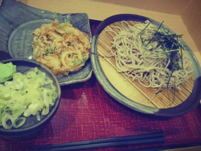 野菜かき揚げそば|ちゃんみーさん