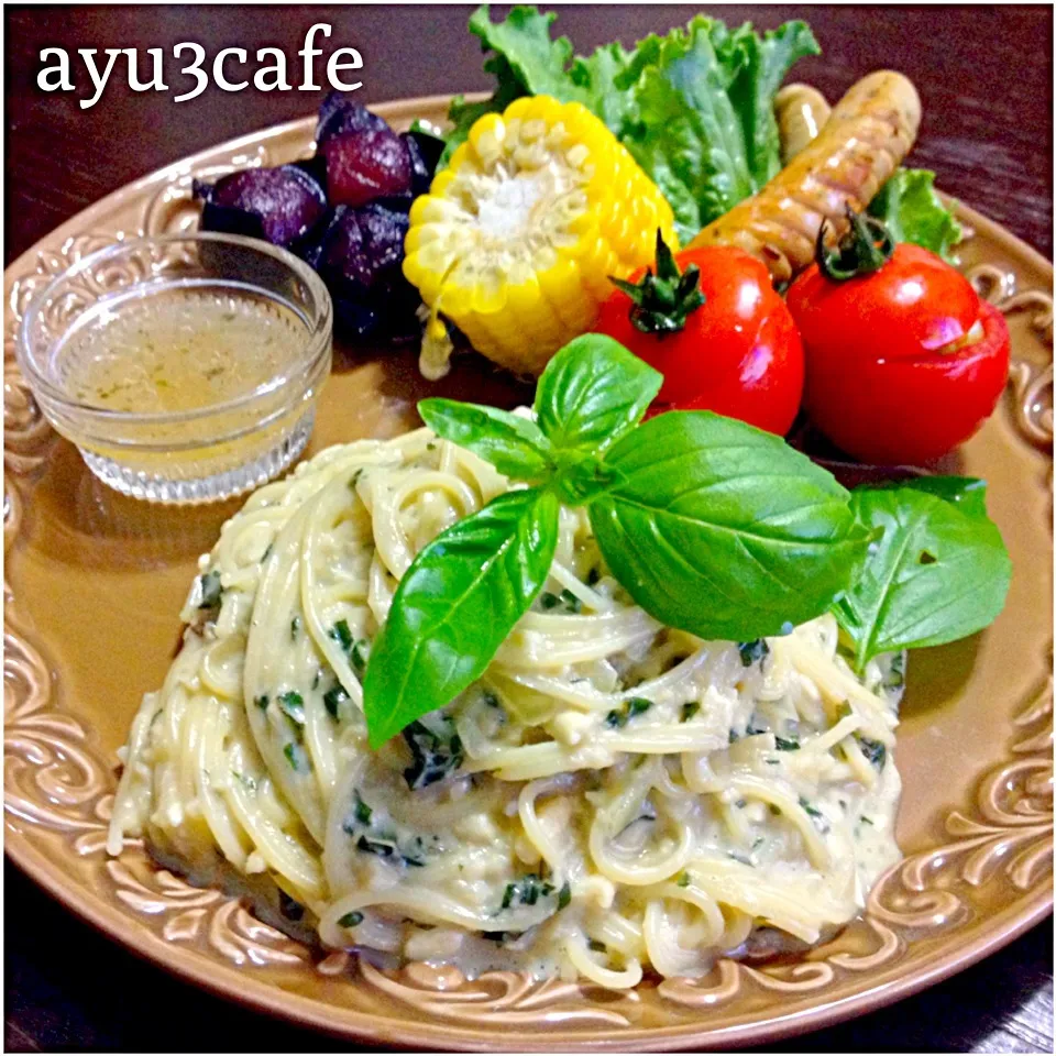 ジェノベーゼパスタ|ayu3cafeさん