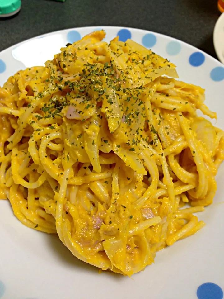 かぼちゃのパスタ|のえまーるさん