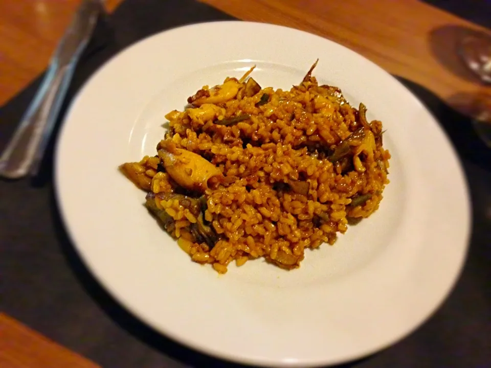 Arroz con Chippirones|Mario Tonee Sireraさん