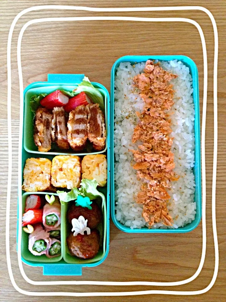 ひと口カツ＊弁当♪|hiromiさん