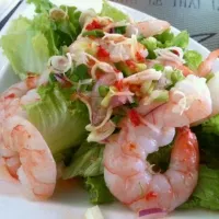 Thai Shrimps Salad :)  im loving it|Candy Pangさん