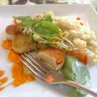 seared scallops, l'auberge, sedona|gra chaさん