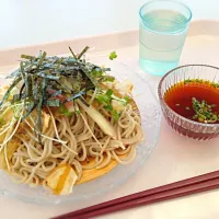 学食！ カフェ風ざるそば|小池 杏奈さん