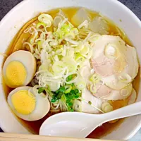 Snapdishの料理写真:B的冷やしラーメン@ハッスルラーメン|B食家の金言さん