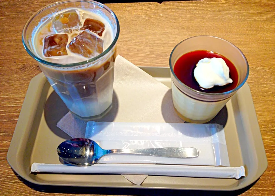 プリンとカフェオレでまったり～|かなさん