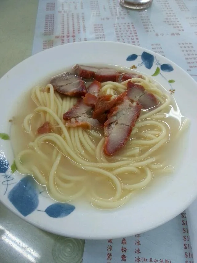 叉燒意粉：)  Hong Kong Style Char Siu Pork with spaghetti|Candy Pangさん