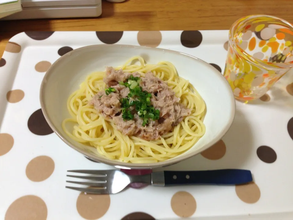 Snapdishの料理写真:梅入りツナパスタ|tammyさん