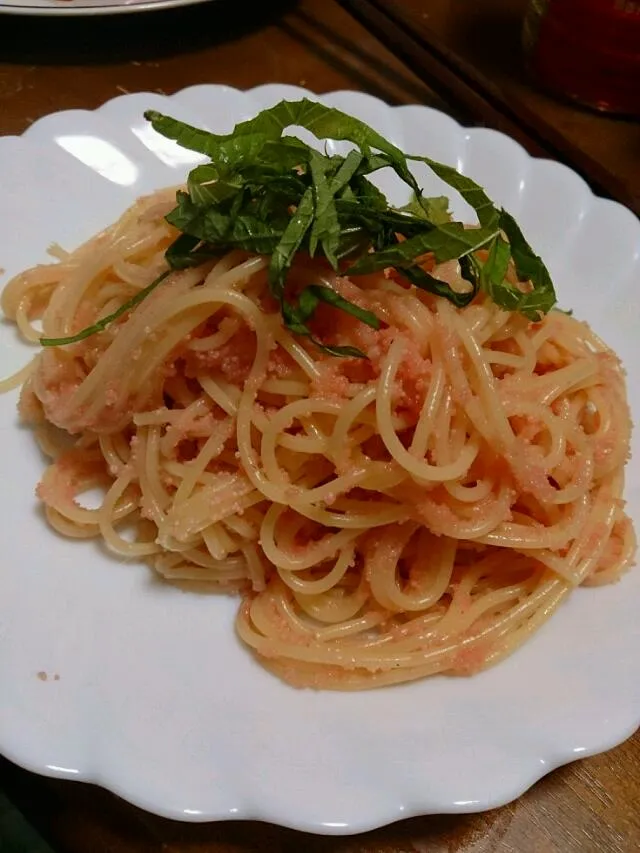 Snapdishの料理写真:たらこのパスタ★|登尾 沙穂子さん