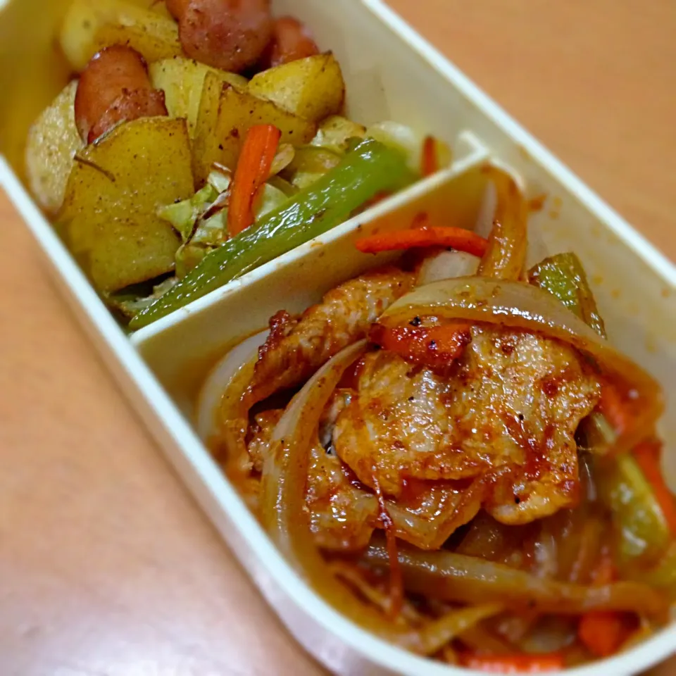 炒めもの弁当|いくさん