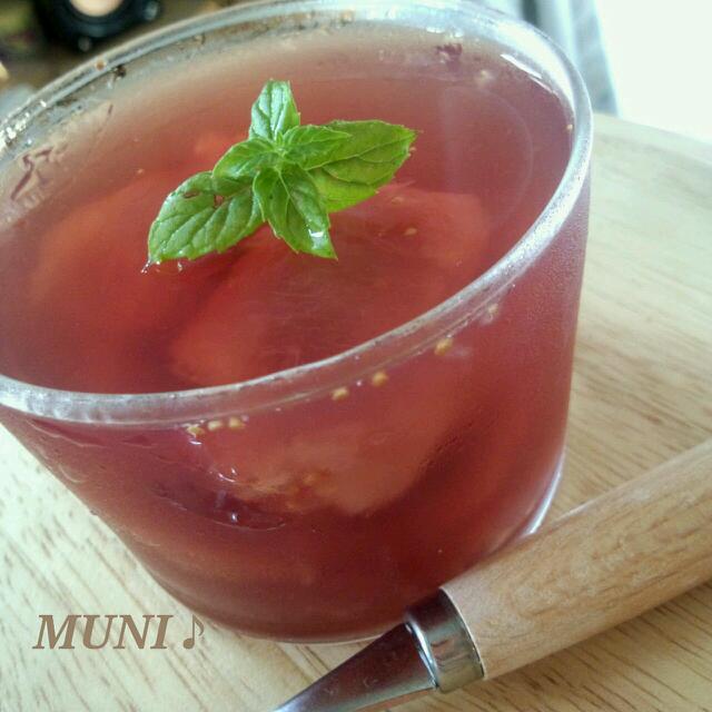 いちじくのコンポートゼリー Key Snapdish スナップディッシュ Id Cfajpa