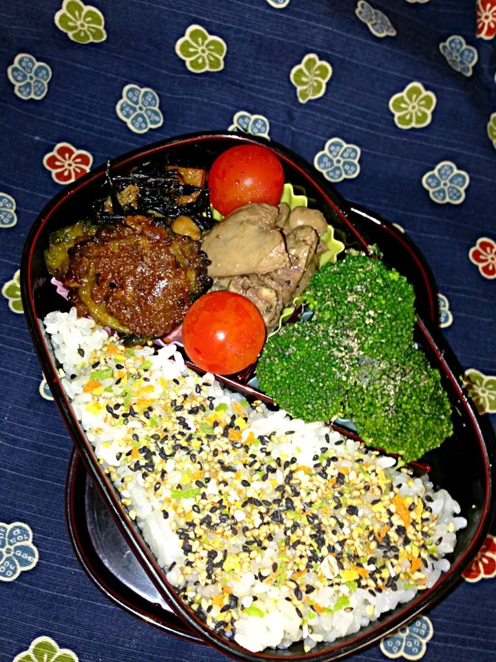 Snapdishの料理写真:8月29日14種の雑穀ふりかけmy弁当🍱|尚子さん