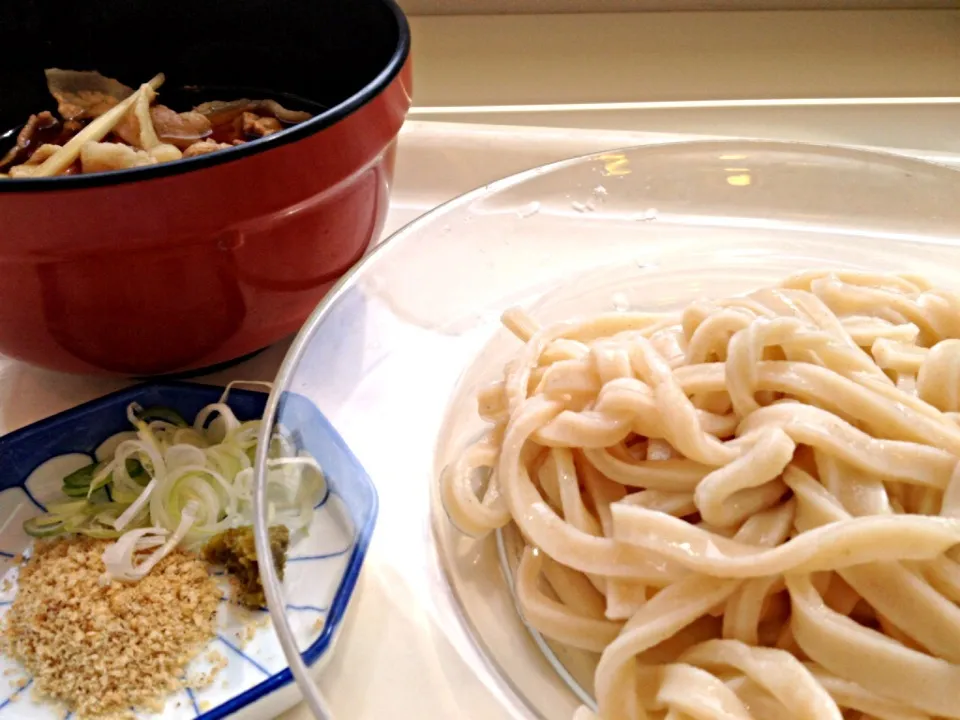 Snapdishの料理写真:今日の社食は武蔵野うどん。390円。|ルーア・ブランカさん