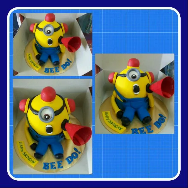 3D minion cake|Zainabさん