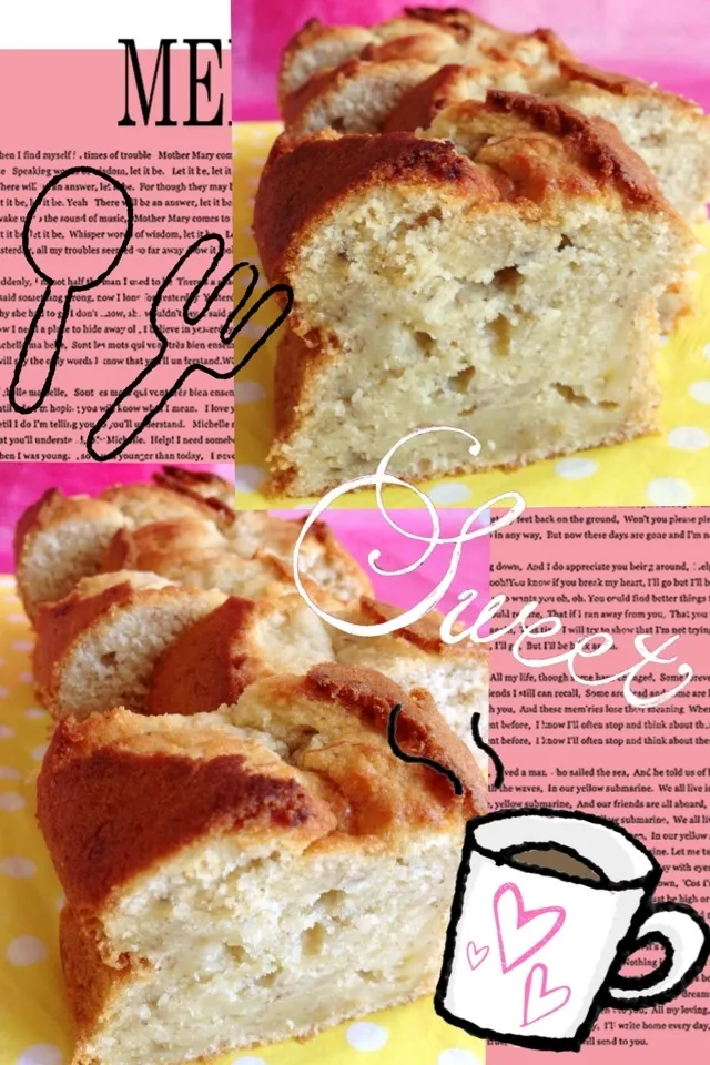 Banana cake♡♡|mama.さん