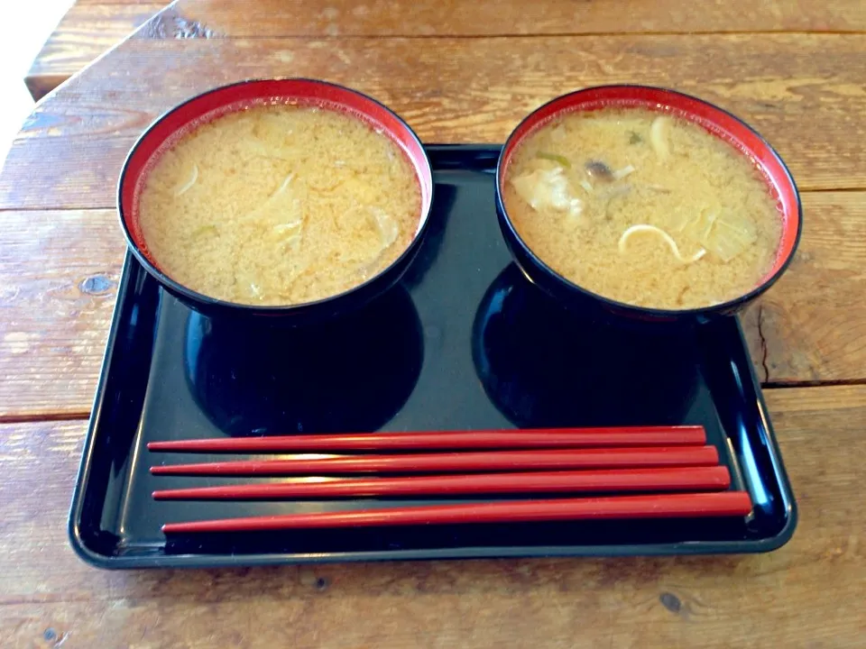 Snapdishの料理写真:タケヤ味噌のお味噌汁|maajapanさん