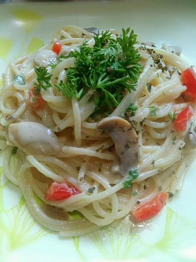 Spaghetti in White Sauce|Deeanさん