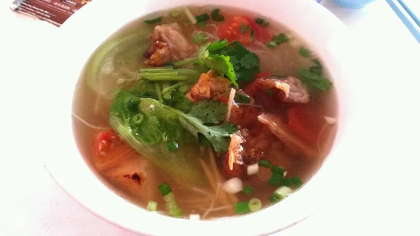 fish head noodles|Derbie Wongさん