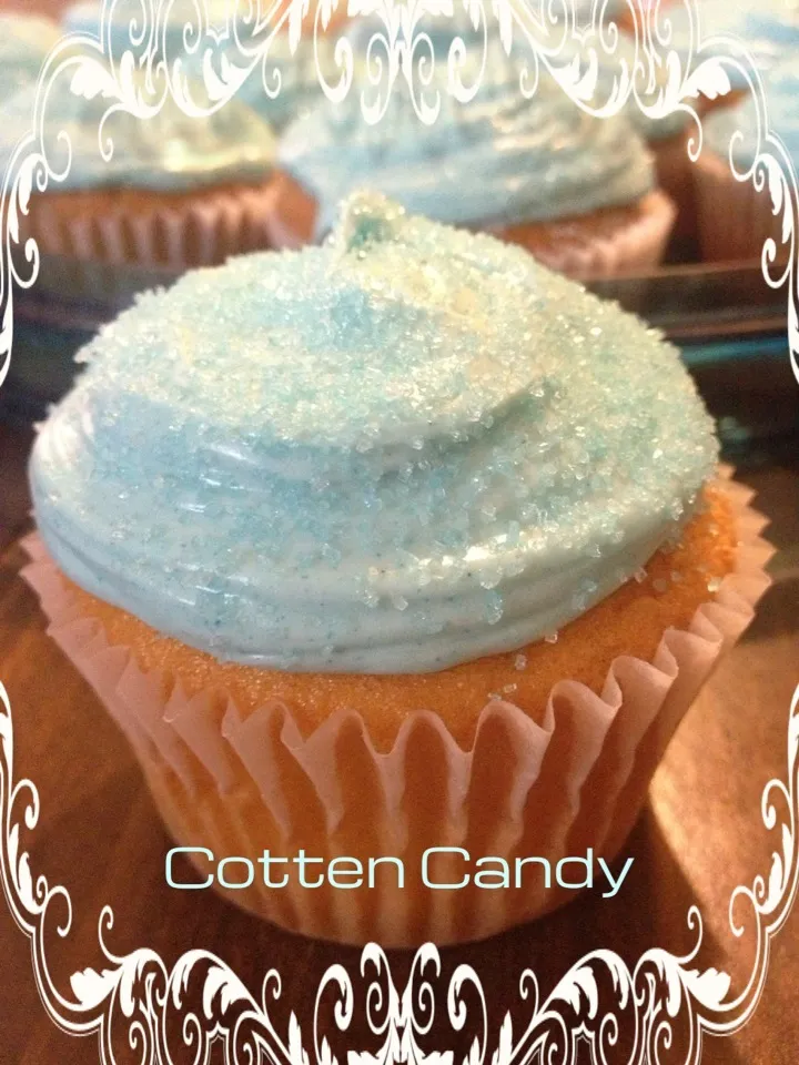 Cotten candy cupcakes|mya comstockさん