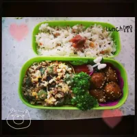 Snapdishの料理写真:お弁当～(*´∀｀)|めぐみさん