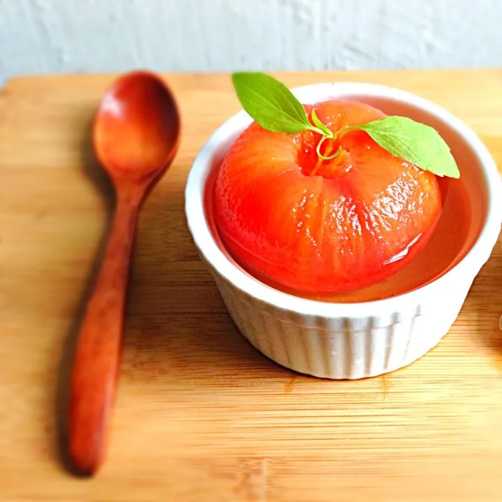 Chilled tomato in plum sauce|Misstyさん