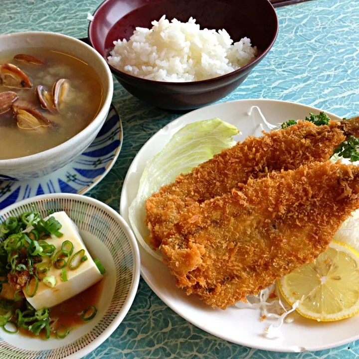 魚フライ定食|大石さん