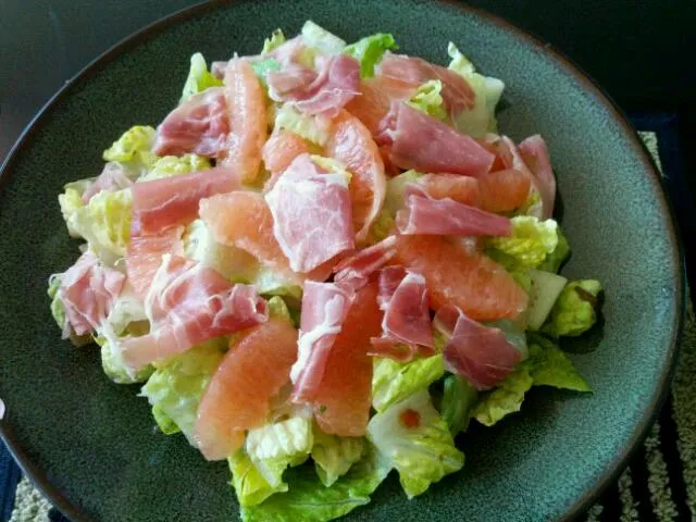 prosciutto & grapefruit salad|maymayinloveさん