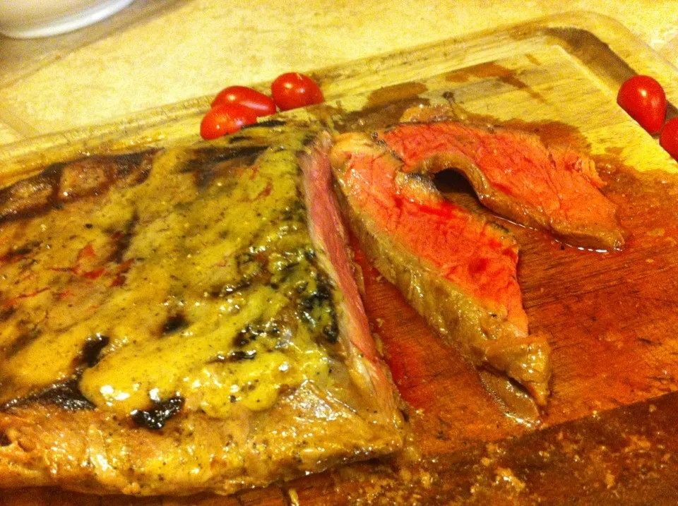 London broil with mustard  marinade|virginia frasseさん