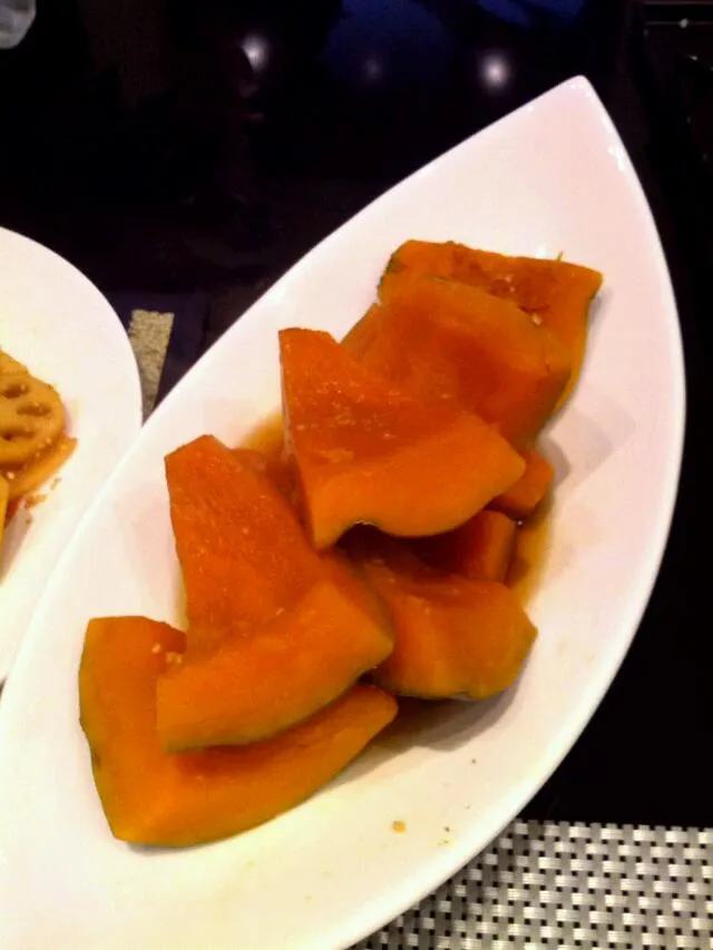 kabocha with soy sauce broth|maymayinloveさん