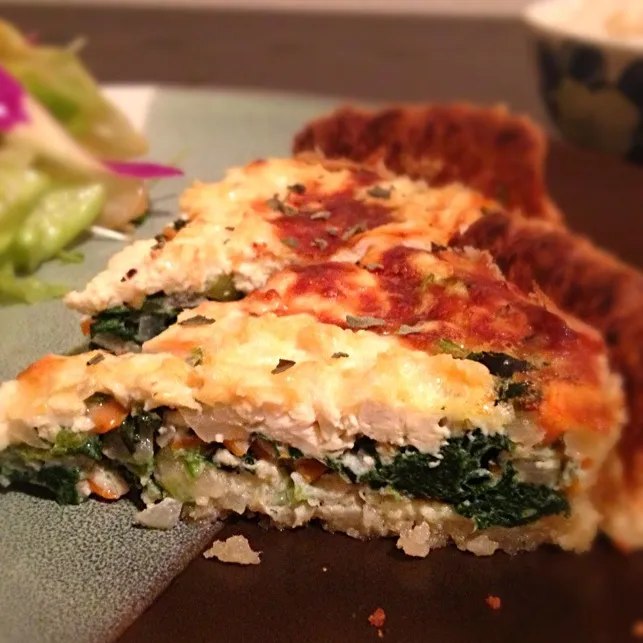 Tofu veggie quiche|Miko Koizumiさん