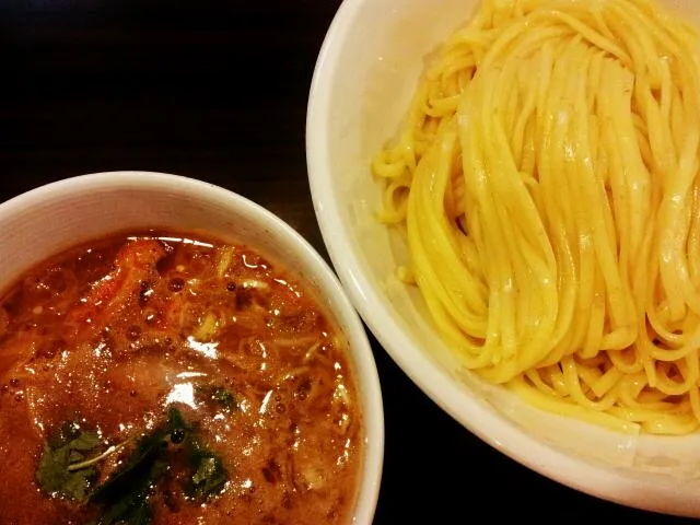 【大阪・中央区】らぁ麺Cliff・クリフ「比内地鶏白湯つけ麺(並)」|うえおさん