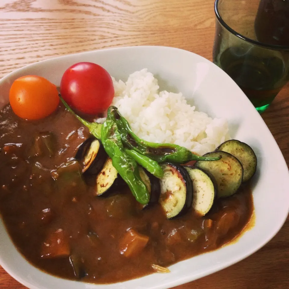 2日目夏野菜カレー|かおりさん