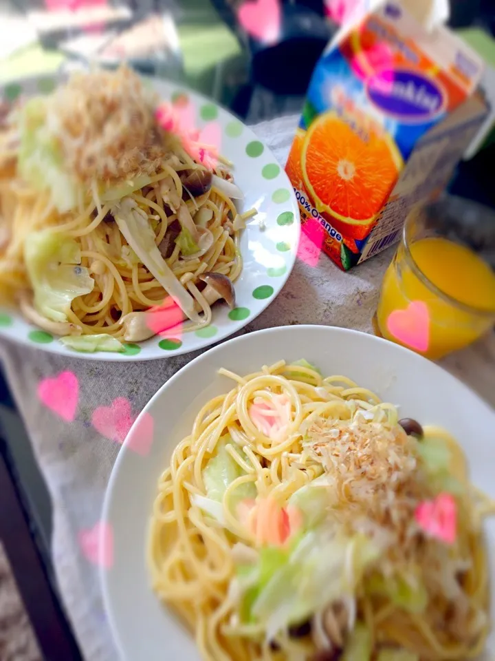 和風きのこパスタ( ^ω^ )|いのっちさん