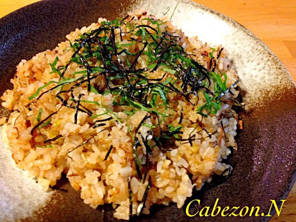 今日の賄い じゃこ梅和風焼きめし|Cabezon.Nakamuraさん