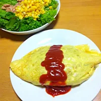 Snapdishの料理写真:オムライスやでー|なにわの酒呑みさん