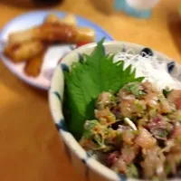 アジのなめろう丼|いずみ☆さん