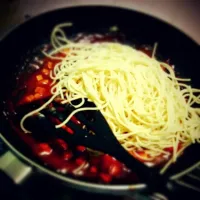 Snapdishの料理写真:spaghetti|Ao-rathaiさん