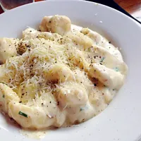 Snapdishの料理写真:Gnocchi with Black truffle|I-Wen Chenさん