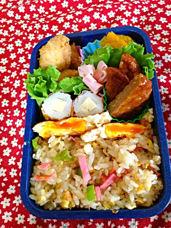 Snapdishの料理写真:8／31パパ弁当|marinaさん