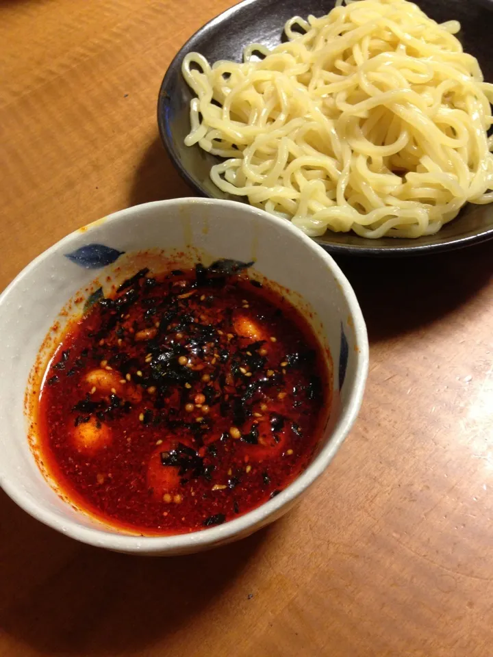 自作つけ汁でつけ麺|中華蕎麦 銀時さん