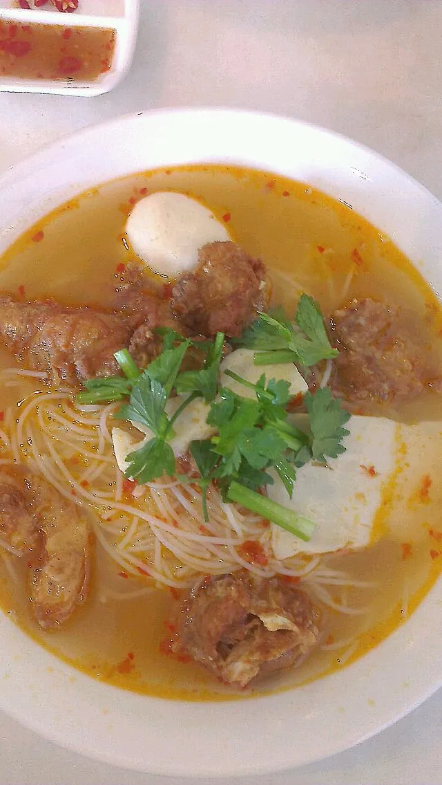 fish head beehoon soup|bibianaさん