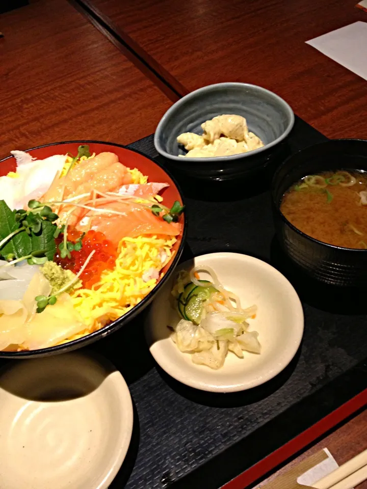 海鮮丼ランチ☆|くうさん