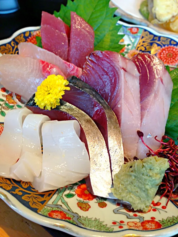 うを亀のお造り定食|ウラカツさん