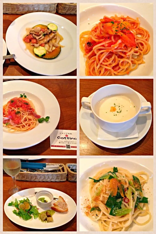 Snapdishの料理写真:パスタランチ(^O^)／|すかラインさん